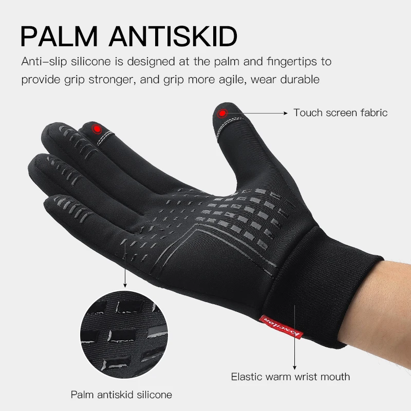 Winter Outdoor Sports Running  - Magic Touch Glove avaliação e preço