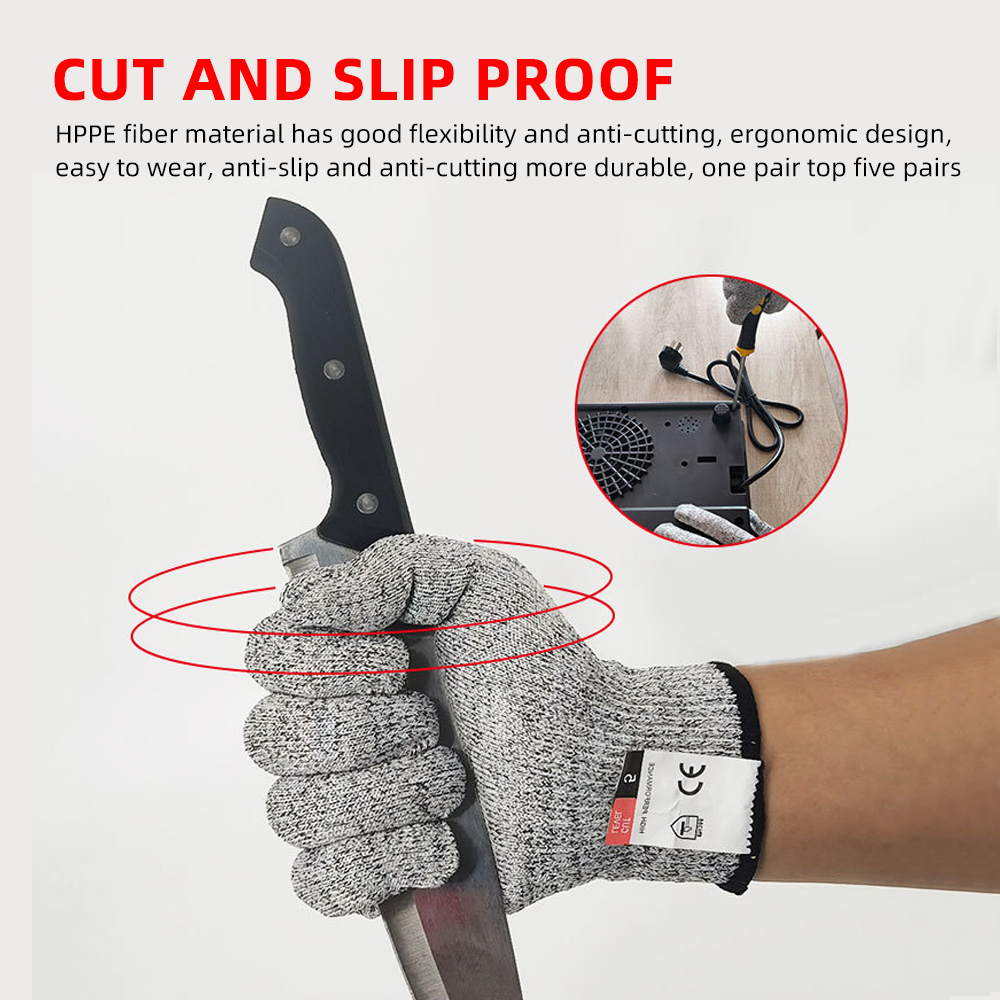 Safety Cut-Resistant Gloves Pe - Cut Resistant Glove avaliação e preço
