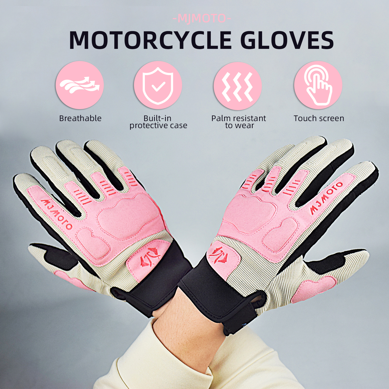 Pink Lady Summer Breathable Mo - Cycling Glove Padded avaliação e preço