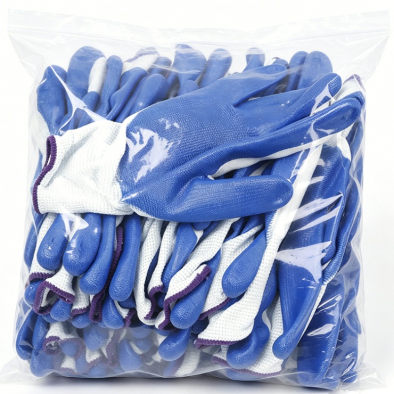 1/12pair Working Gloves Premiu - Nitrile Mechanic Glove avaliação e preço