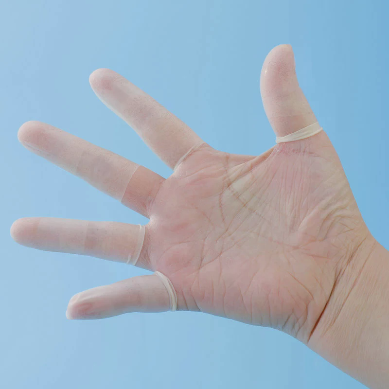 50pcs/pack Disposable Latex Fi - Latex Disposable Glove avaliação e preço