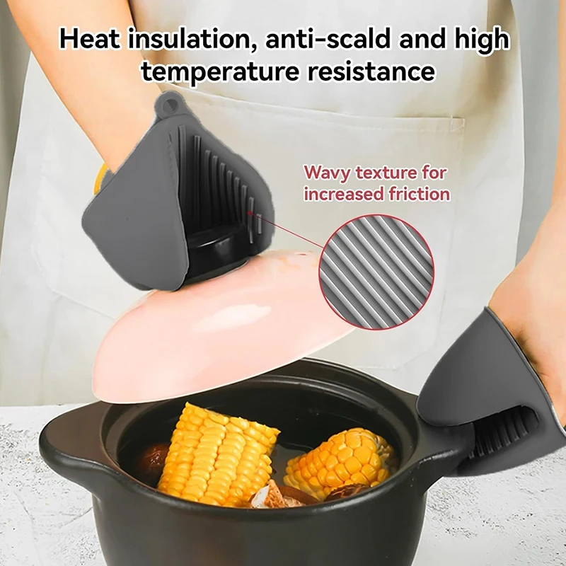 2pcs Mini Oven Gloves Silicone - Oven Mitt Silicone avaliação e preço