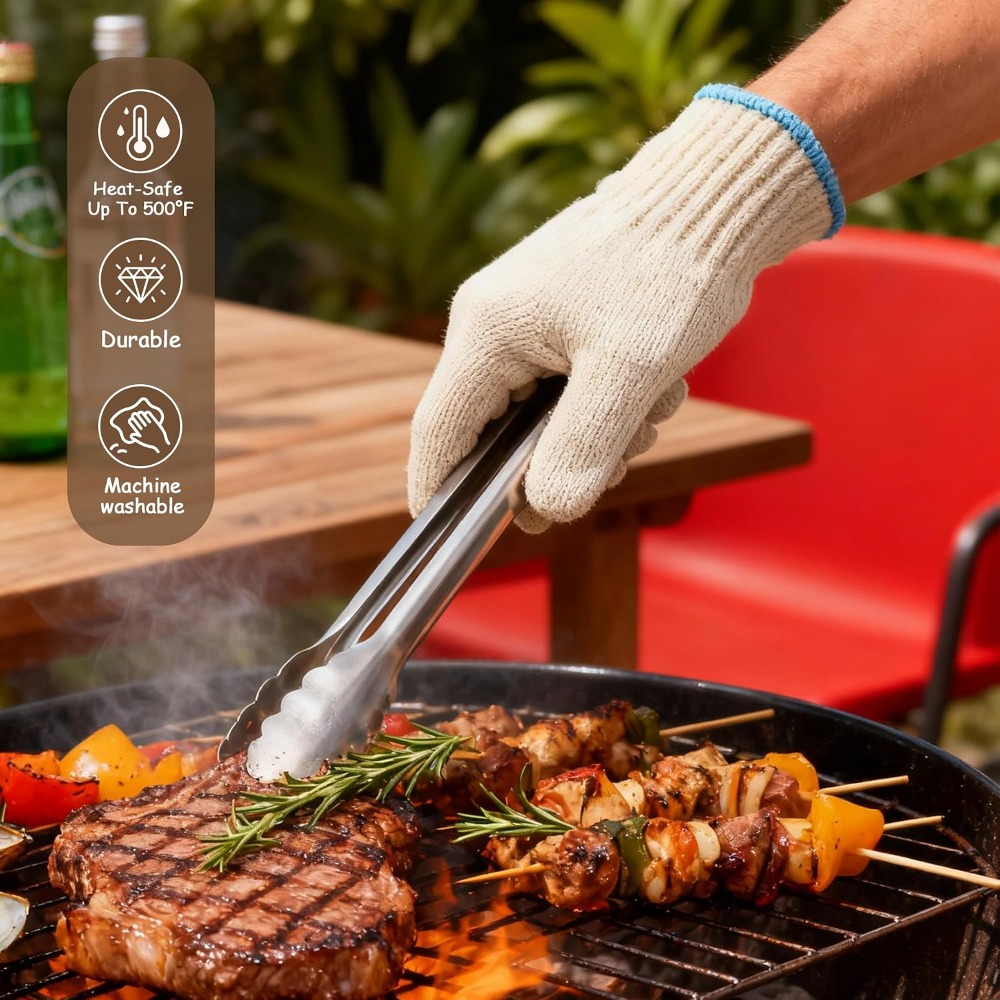 Heat Resistant Gloves - 932°F  - Heat Resistant Glove avaliação e preço