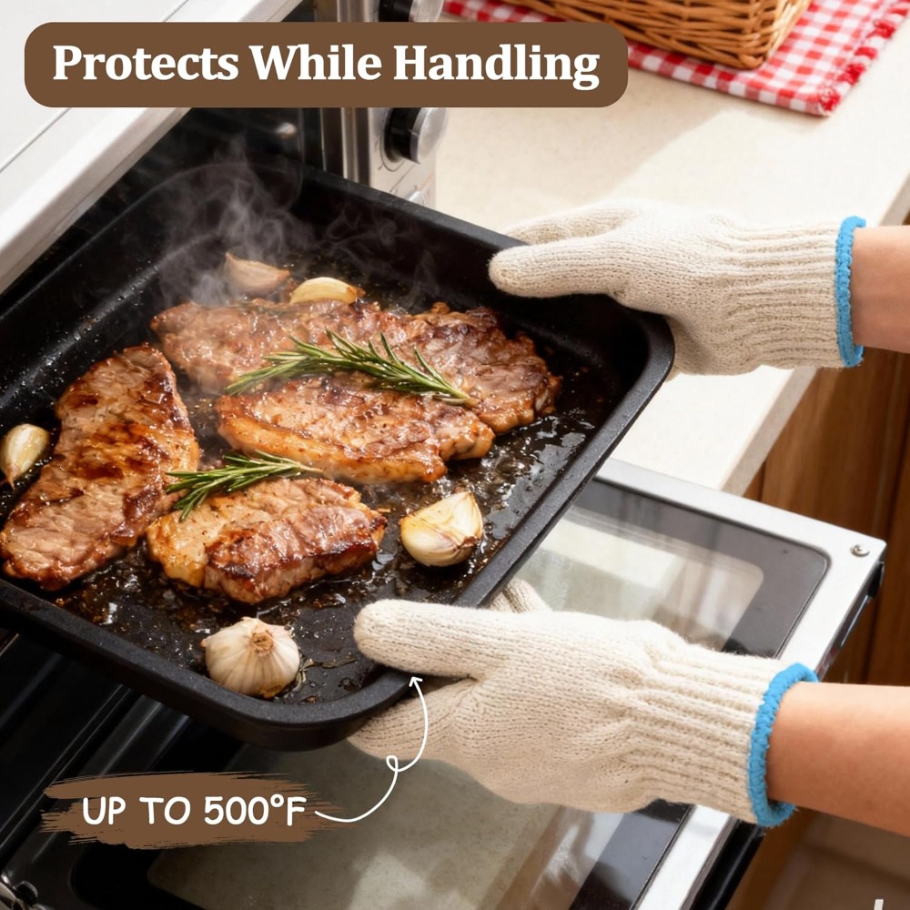 Heat Resistant Gloves - 932°F  - Heat Resistant Glove avaliação e preço