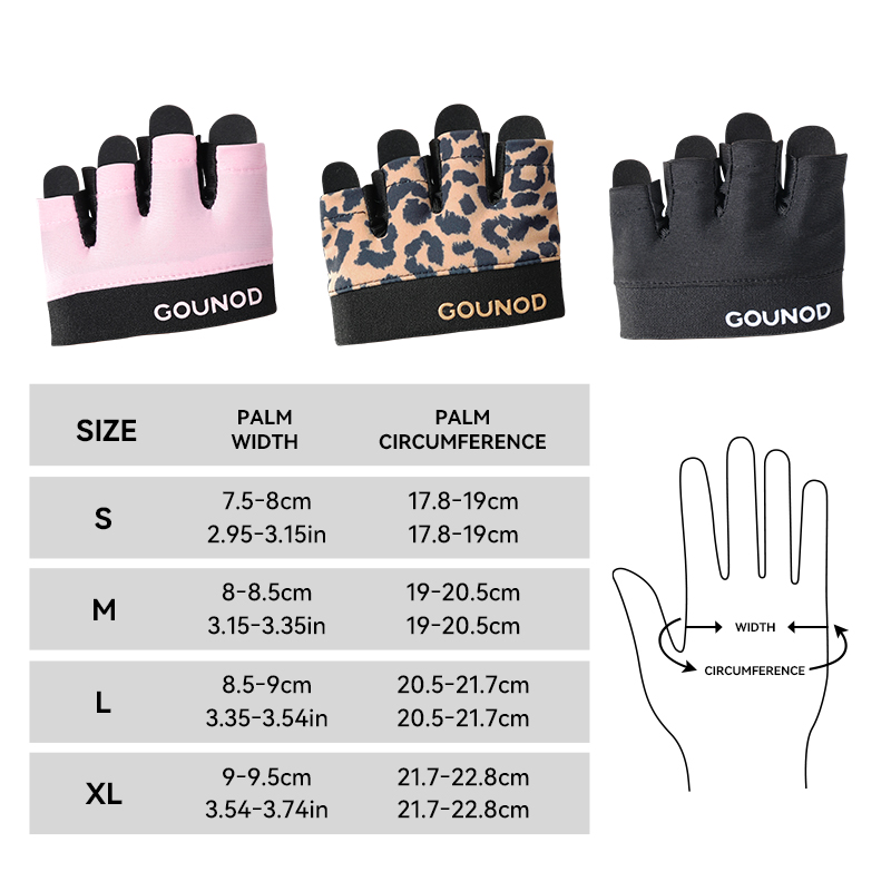 Men Cycling Bicycle Gloves Hal - Workout Glove Gym avaliação e preço