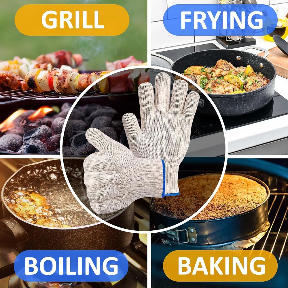 Heat-Resistant Gloves, 9.5 Len - Heat Resistant Glove avaliação e preço