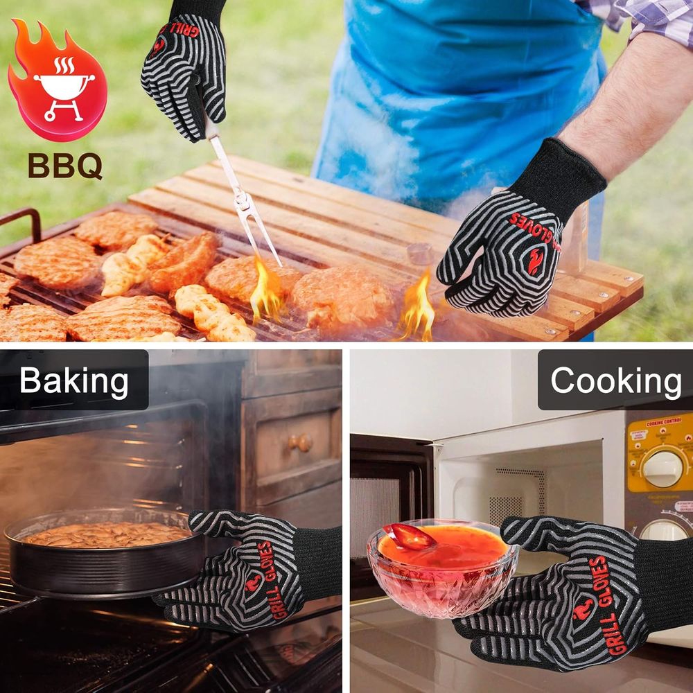 Silicone Heat Resistant Grilli - Heat Resistant Glove avaliação e preço