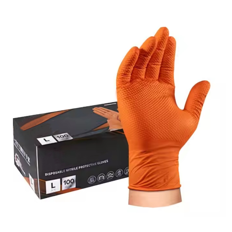 8mil Heavy Duty Industrial Ora - Nitrile Mechanic Glove avaliação e preço