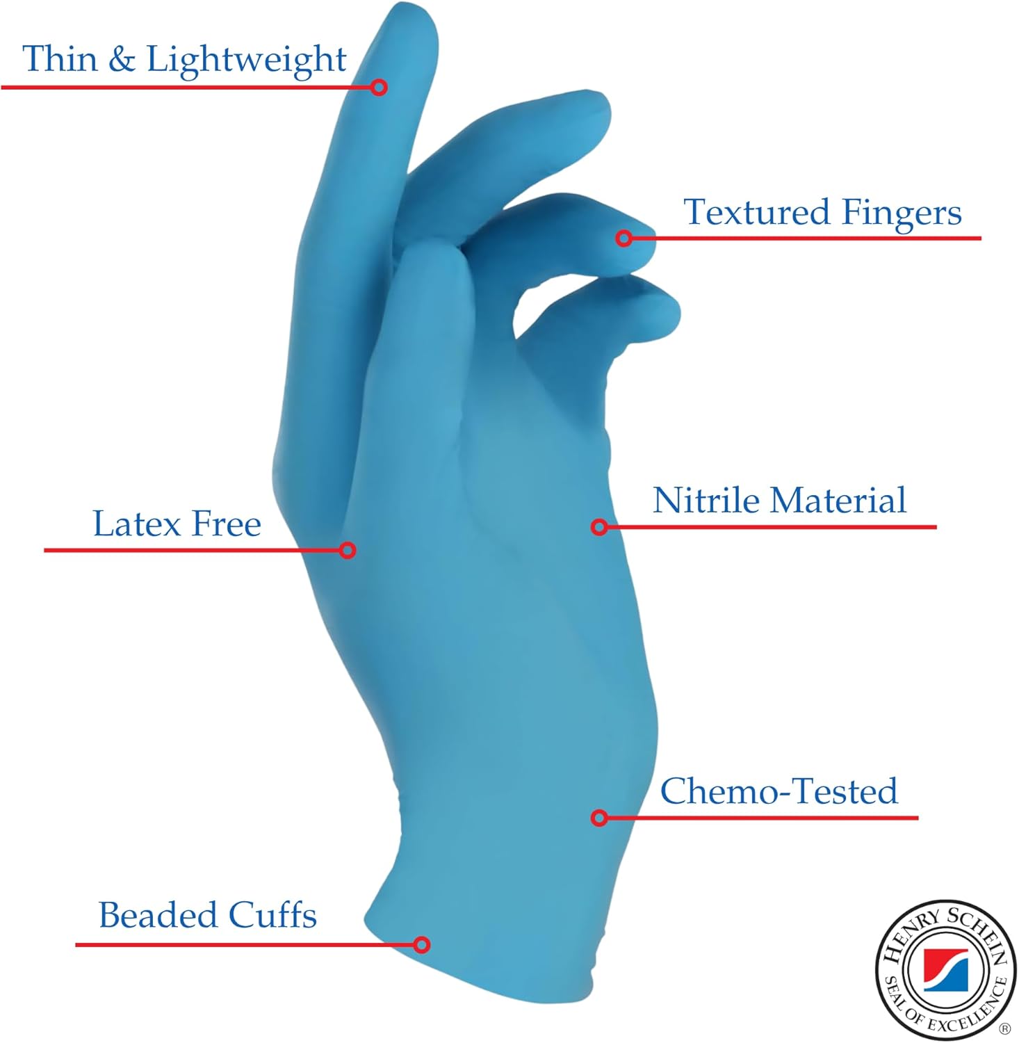Powder-Free Nitrile Exam Glove - Exam Glove Nitrile avaliação e preço