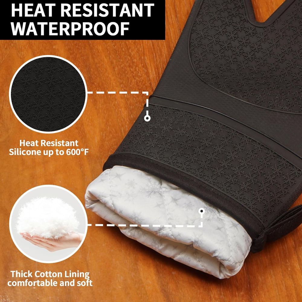 Heat Resistant Silicone Oven M - Heat Resistant Glove avaliação e preço