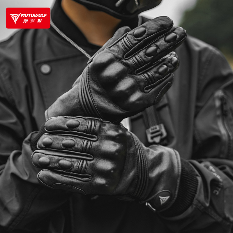 Winter Motorcycle Gloves for M - Motorcycle Glove Knuckle avaliação e preço