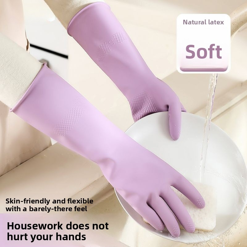 Latex Dish Washing Gloves,with - Dish Glove Rubber avaliação e preço