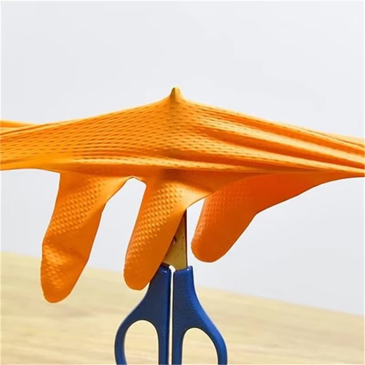 NEW Heavy Duty Orange Nitrile  - Nitrile Mechanic Glove avaliação e preço