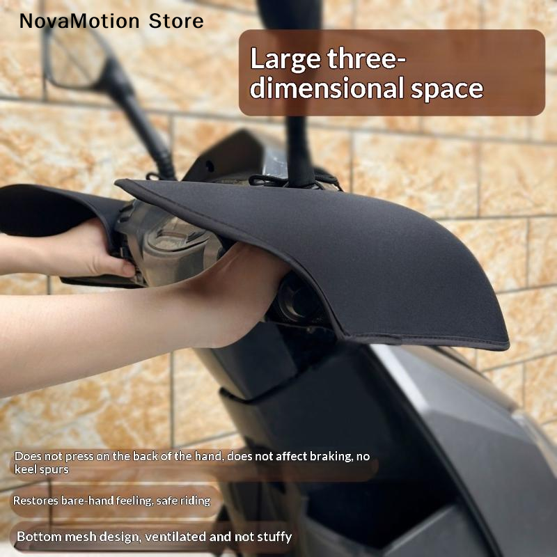 [NM]Motorcycle Handlebar Muffs - Gardening Glove Waterproof avaliação e preço