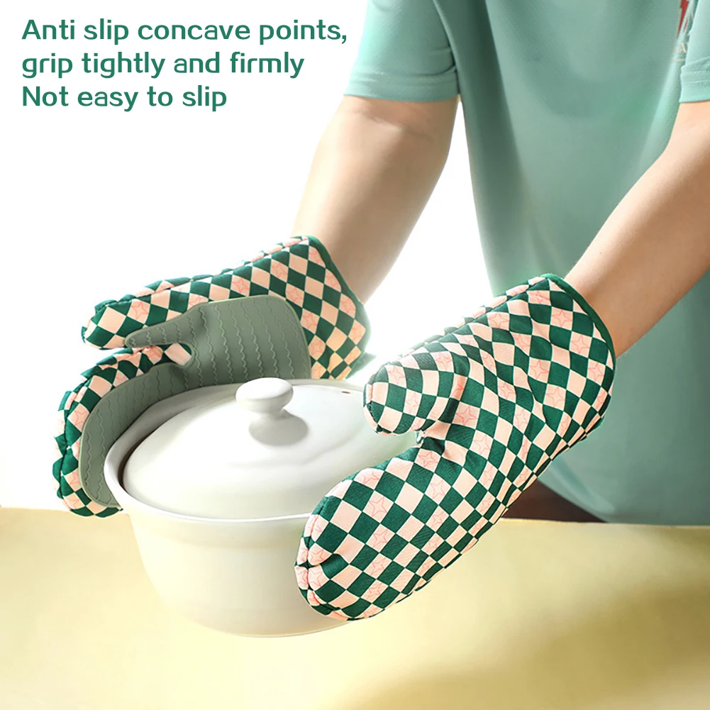 Silicone Oven Mitts Heat Resis - Oven Mitt Silicone avaliação e preço
