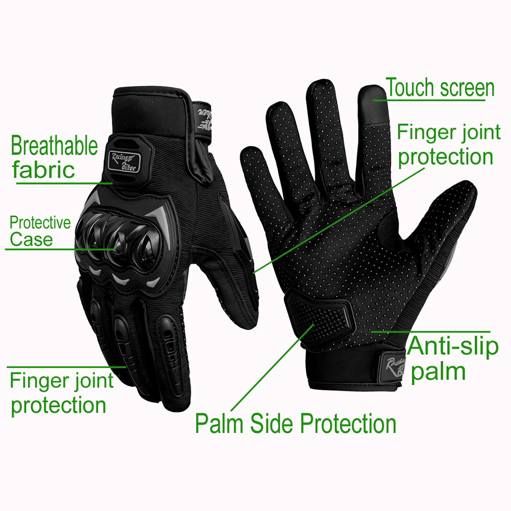 Men Motorcycle Gloves Summer B - Motorcycle Glove Knuckle avaliação e preço