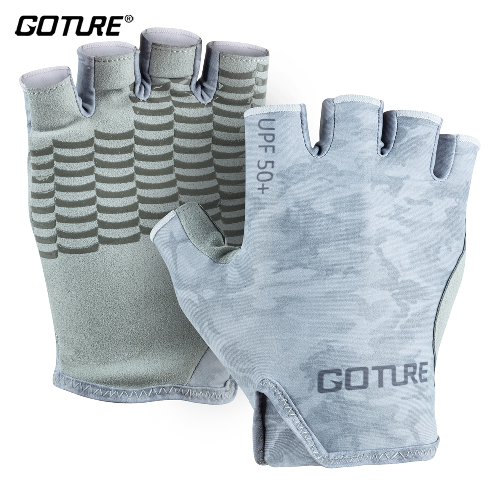 Goture Fingerless Fishing Glov - Cycling Glove Padded avaliação e preço