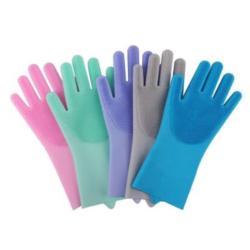 Silicone Dishwashing Gloves, M - Dish Glove Rubber avaliação e preço