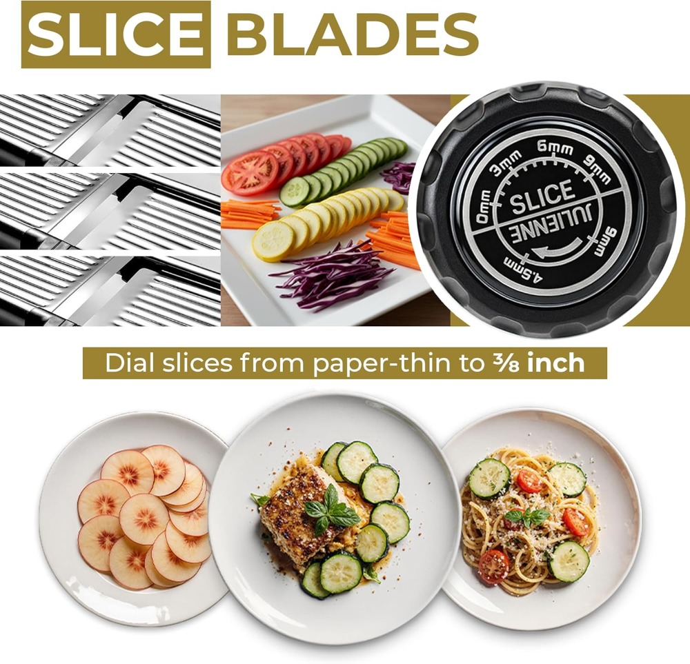 Adjustable Mandoline Food Slic - Cut Resistant Glove avaliação e preço