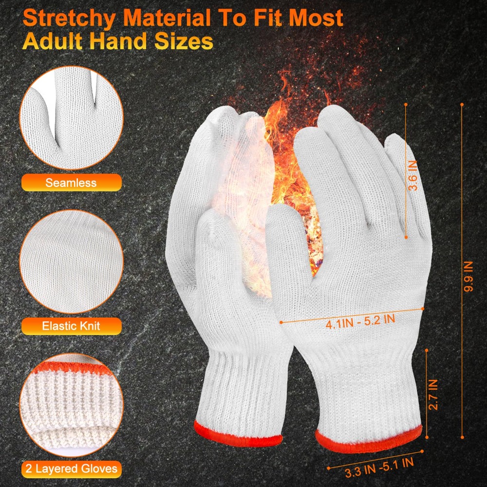 Disposable BBQ Gloves 100 Pack - Heat Resistant Glove avaliação e preço