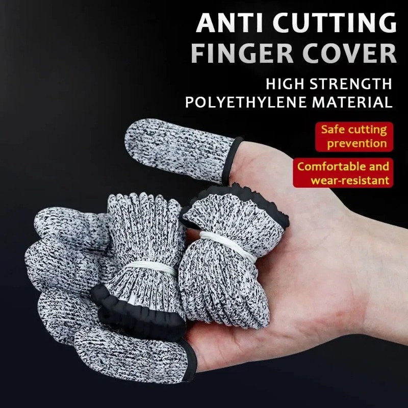 Anti Cut Level 5 Fingertip Glo - Cut Resistant Glove avaliação e preço