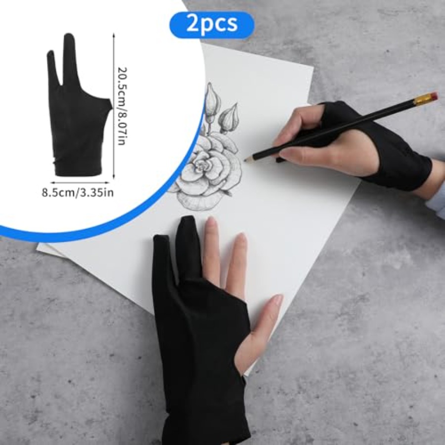 2 Pack Digital Drawing Glove R - Touchscreen Glove Capacitive avaliação e preço