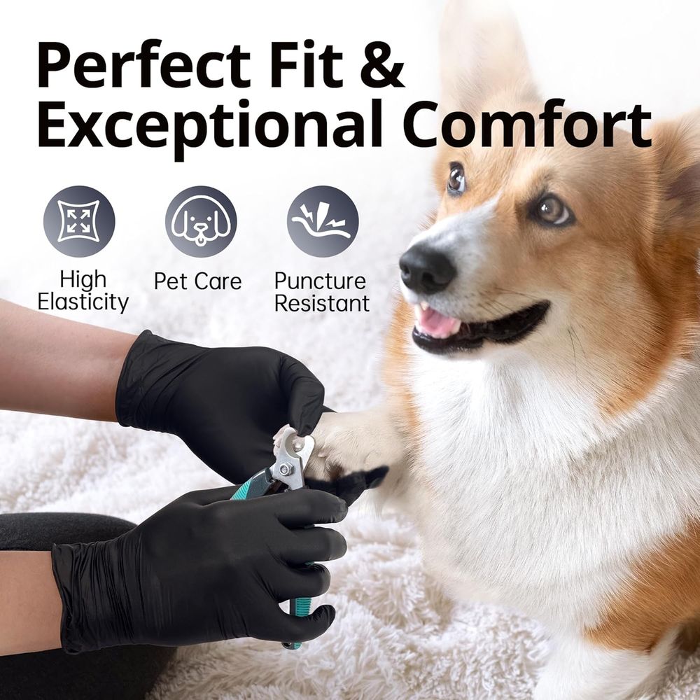 Disposable Nitrile Gloves - La - Latex Disposable Glove avaliação e preço