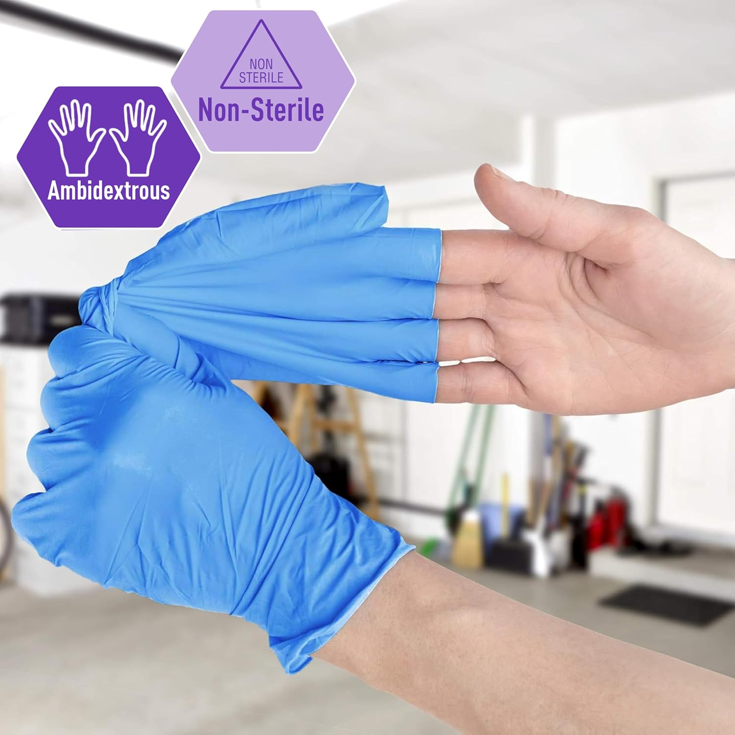 Nitrile/Vinyl Blend Exam Glove - Exam Glove Nitrile avaliação e preço