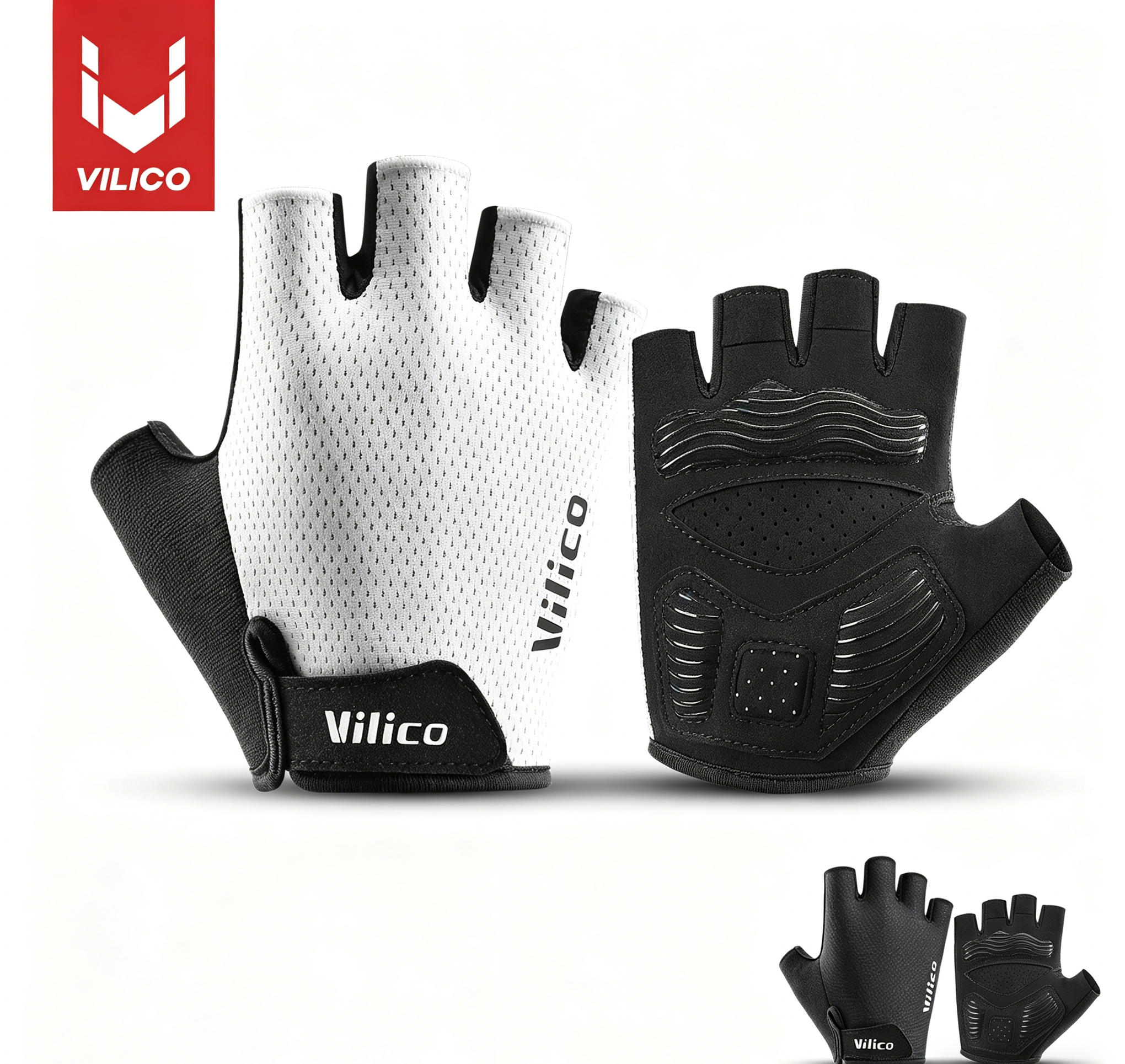 VILICO Breathable Half Finger  - Workout Glove Gym avaliação e preço