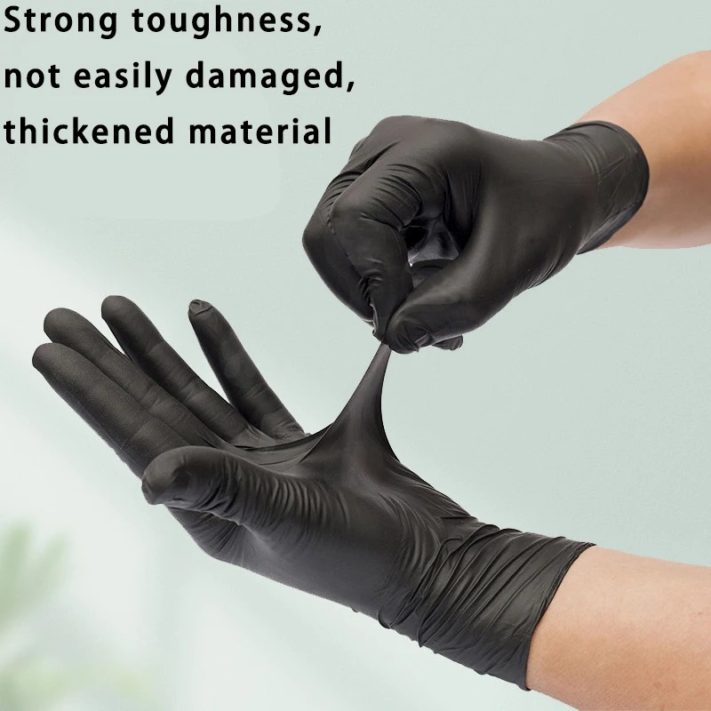 Black Nitrile Disposable Glove - Nitrile Mechanic Glove avaliação e preço
