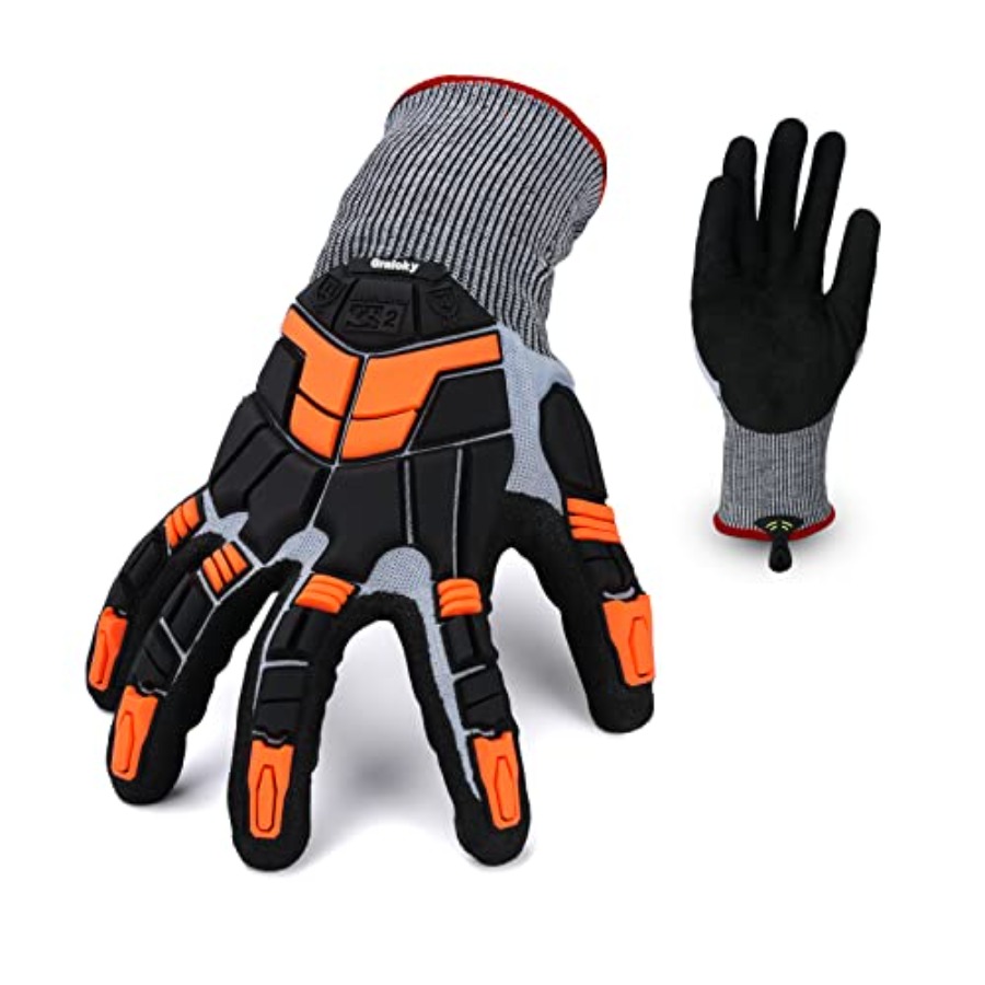 Safety Work Gloves with Impact - Work Glove Impact avaliação e preço
