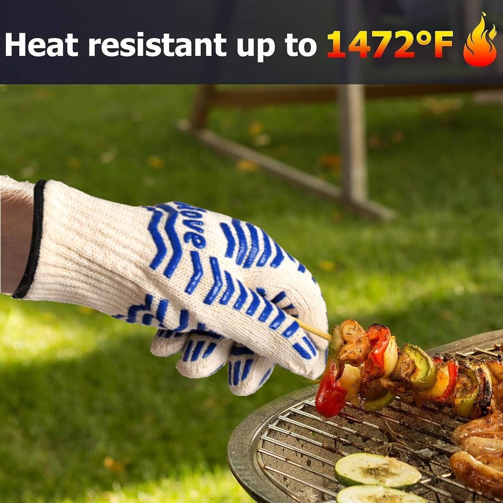 Heat Resistant Oven Gloves - B - Heat Resistant Glove avaliação e preço