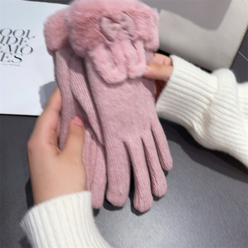 Gloves Women Wool Lined Touch  - Wool Glove Lined avaliação e preço