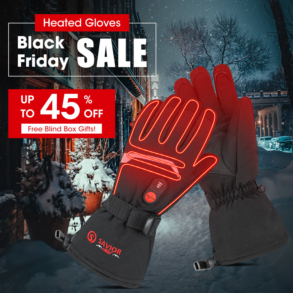 SNOW DEER Winter Heated Gloves - Ski Glove Waterproof avaliação e preço