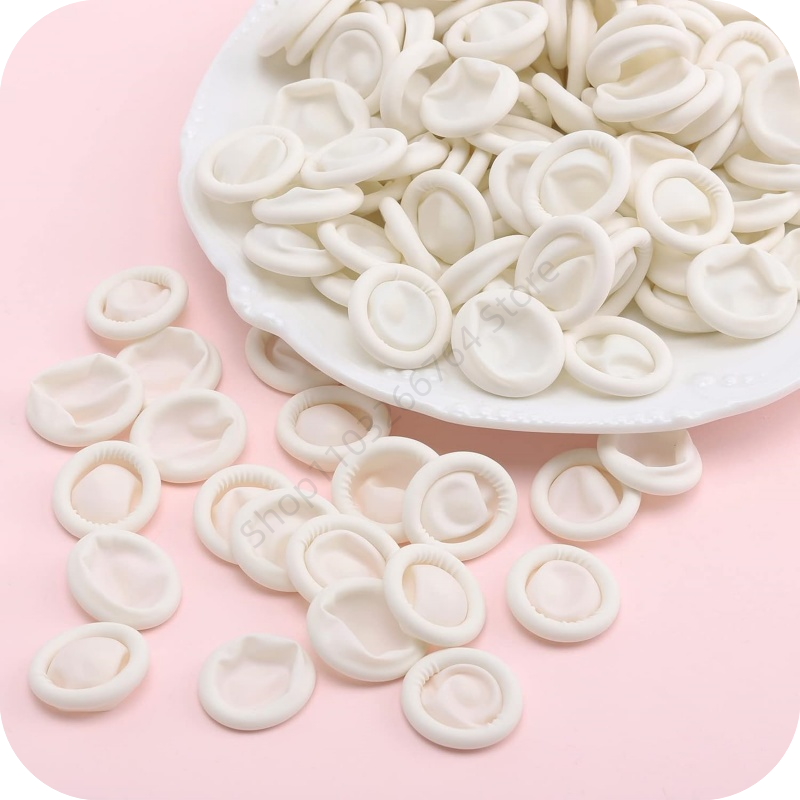 100Pcs Disposable Fingertips P - Latex Disposable Glove avaliação e preço