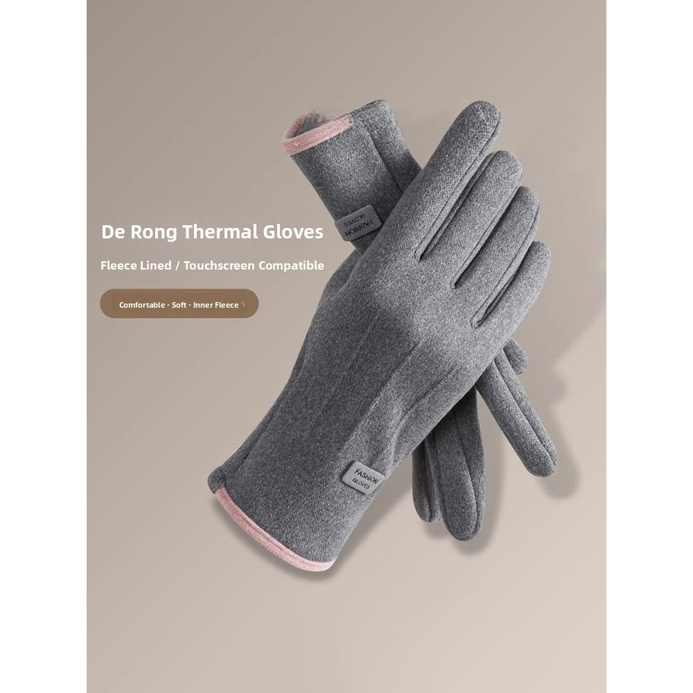 Velvet Gloves for Men And Wome - Wool Glove Lined avaliação e preço