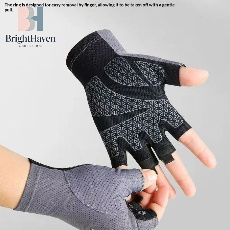 Half Finger Cycling Gloves Men - Cycling Glove Padded avaliação e preço
