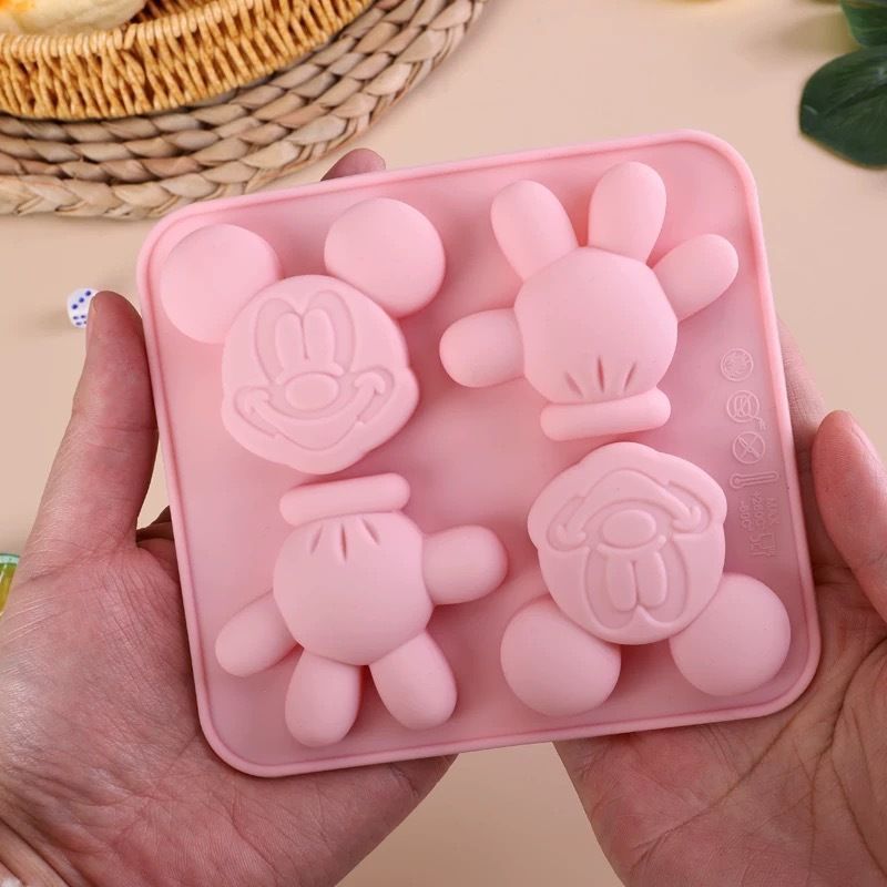Cute Anime Mickey Silicone 4-C - Oven Mitt Silicone avaliação e preço