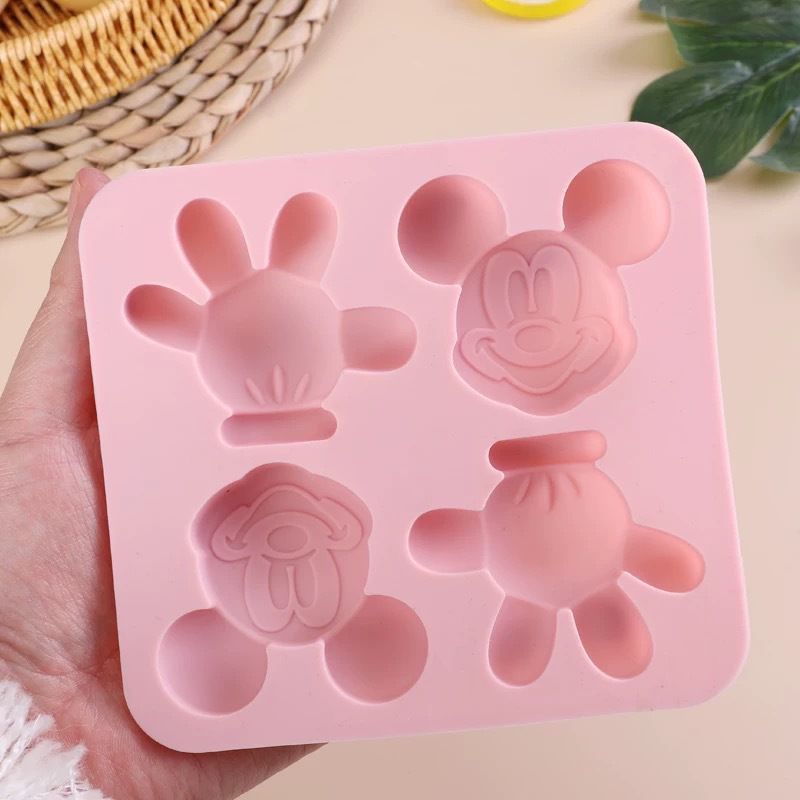 Cute Anime Mickey Silicone 4-C - Oven Mitt Silicone avaliação e preço