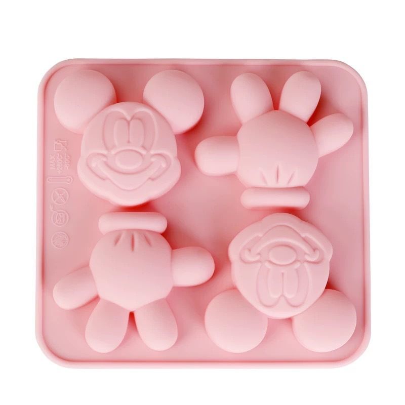 Cute Anime Mickey Silicone 4-C - Oven Mitt Silicone avaliação e preço
