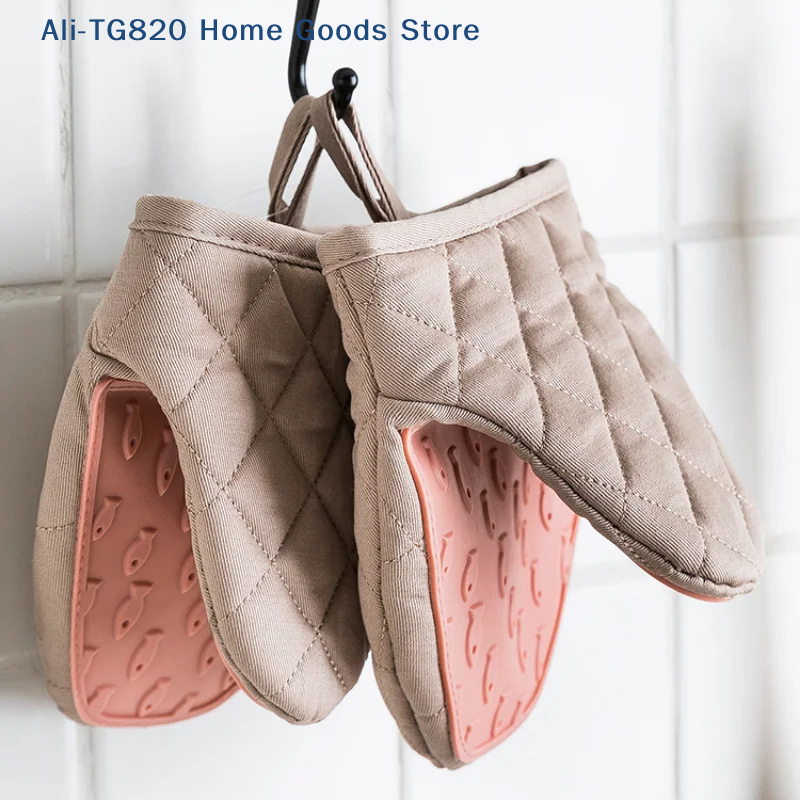 Silicone Anti-scalding Oven Gl - Oven Mitt Silicone avaliação e preço