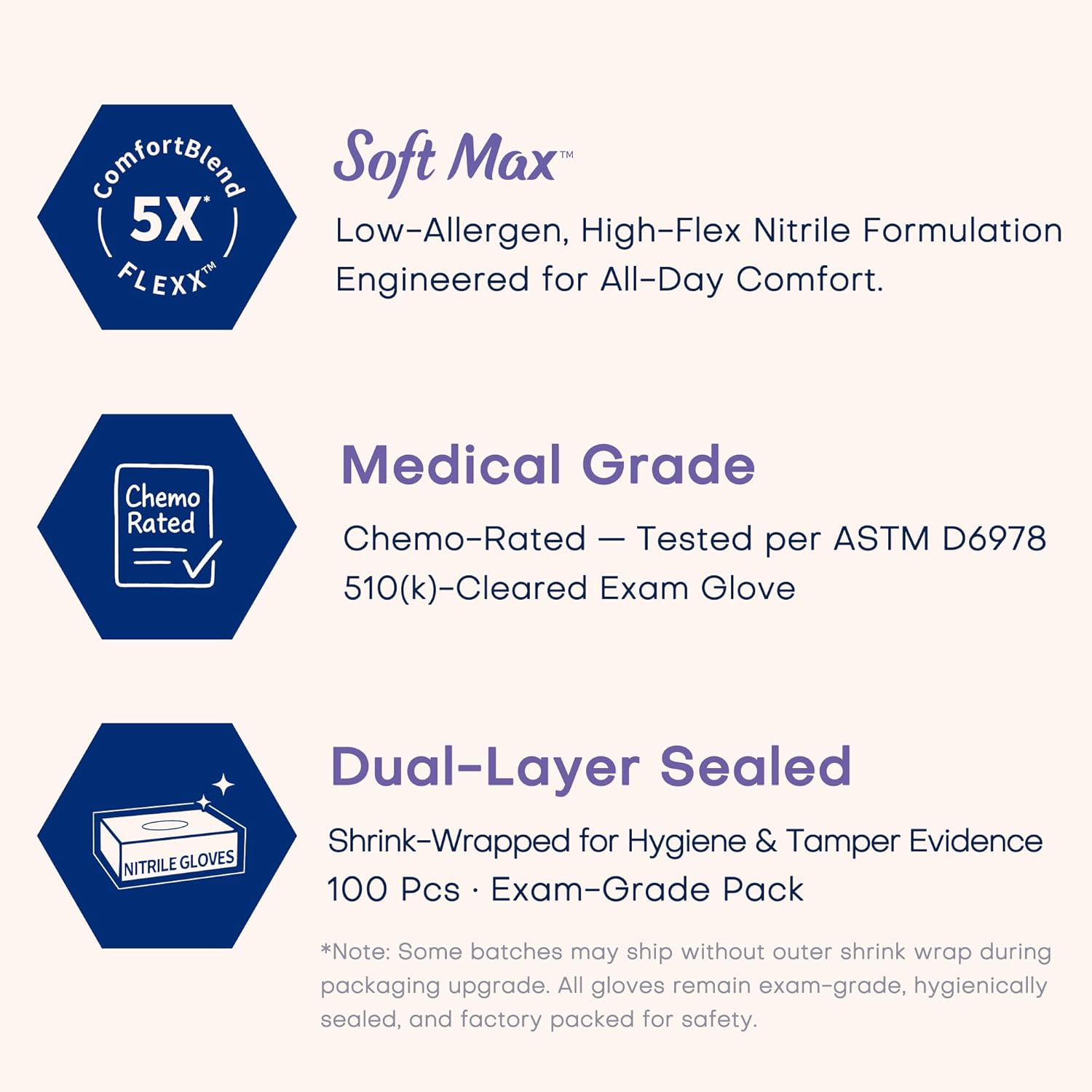Medical Soft Max™ Nitrile Disp - Exam Glove Nitrile avaliação e preço
