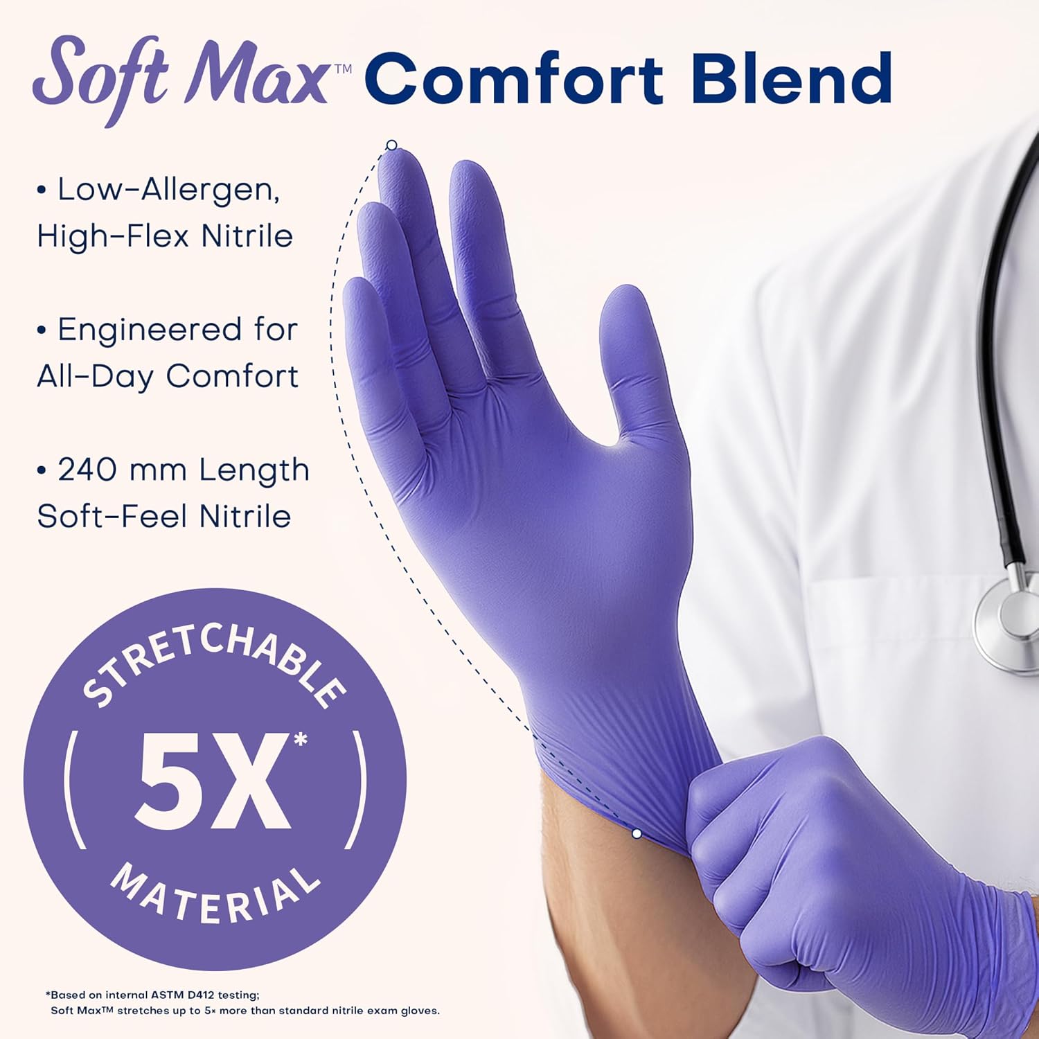 Medical Soft Max™ Nitrile Disp - Exam Glove Nitrile avaliação e preço