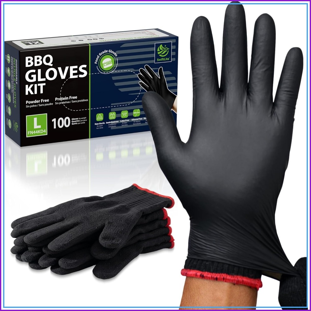 BBQ Gloves, 6 Heat Resistant C - Heat Resistant Glove avaliação e preço