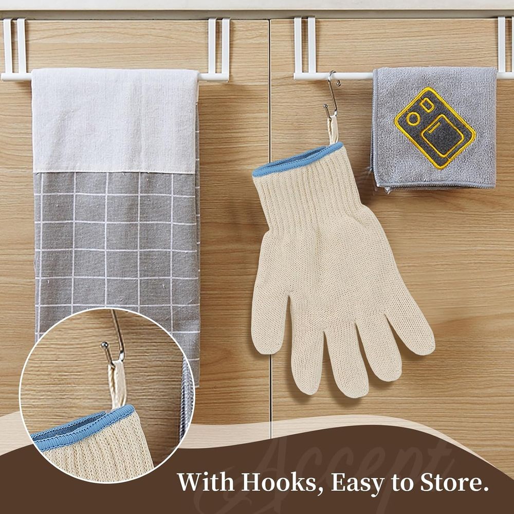 Heat-Resistant BBQ Gloves - Fu - Heat Resistant Glove avaliação e preço