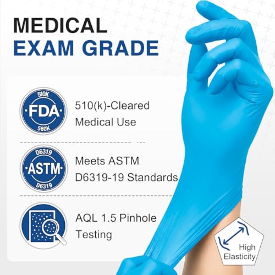 Schneider Medical Nitrile Exam - Latex Disposable Glove avaliação e preço