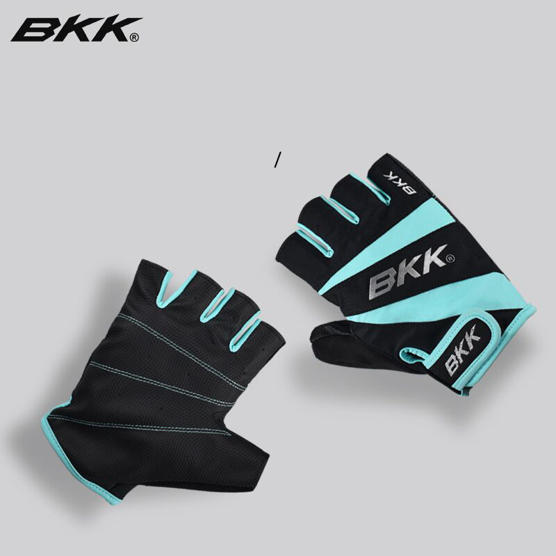 1 Pair BKK Fishing Gloves Half - Cycling Glove Padded avaliação e preço