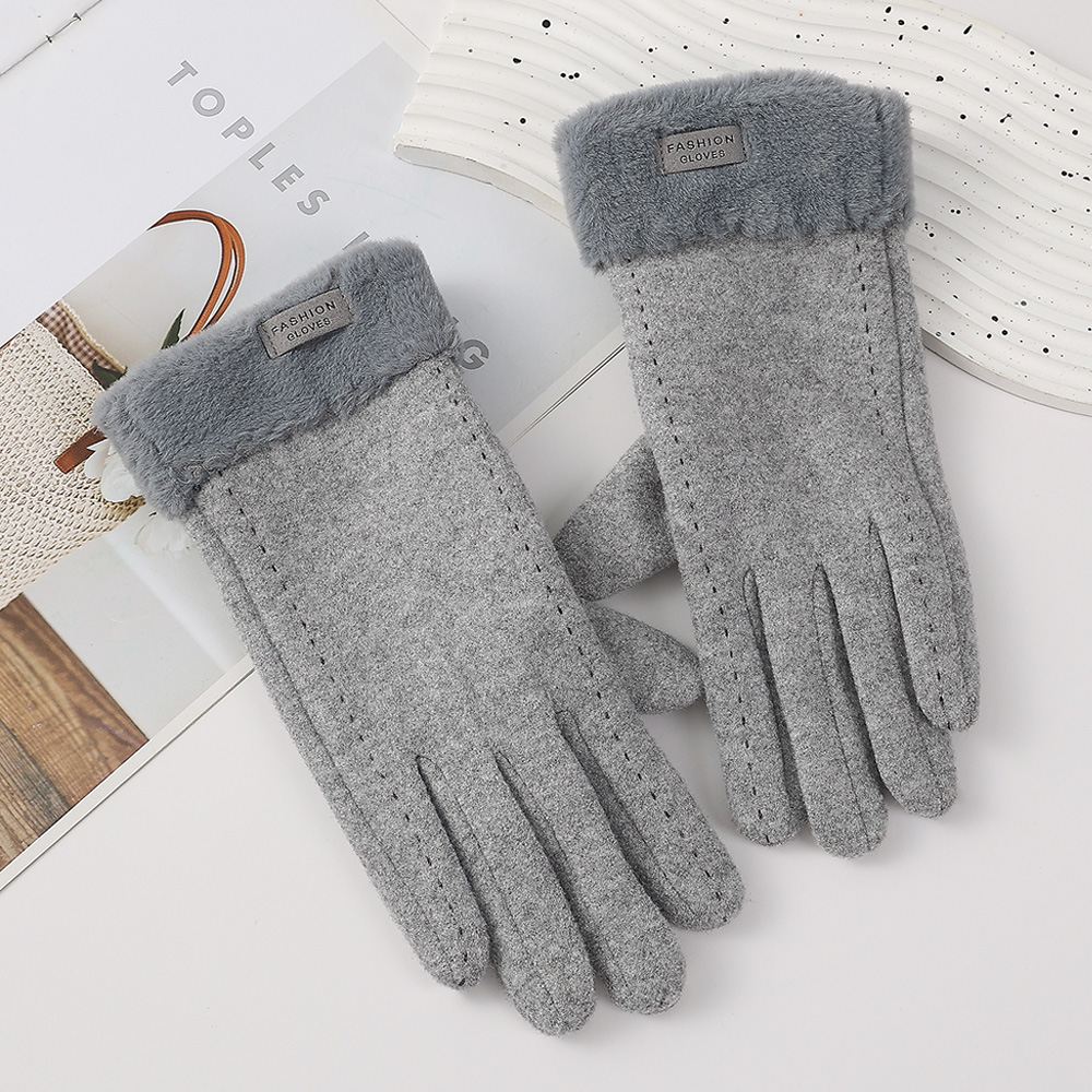 Women Winter Gloves Flip Top F - Wool Glove Lined avaliação e preço