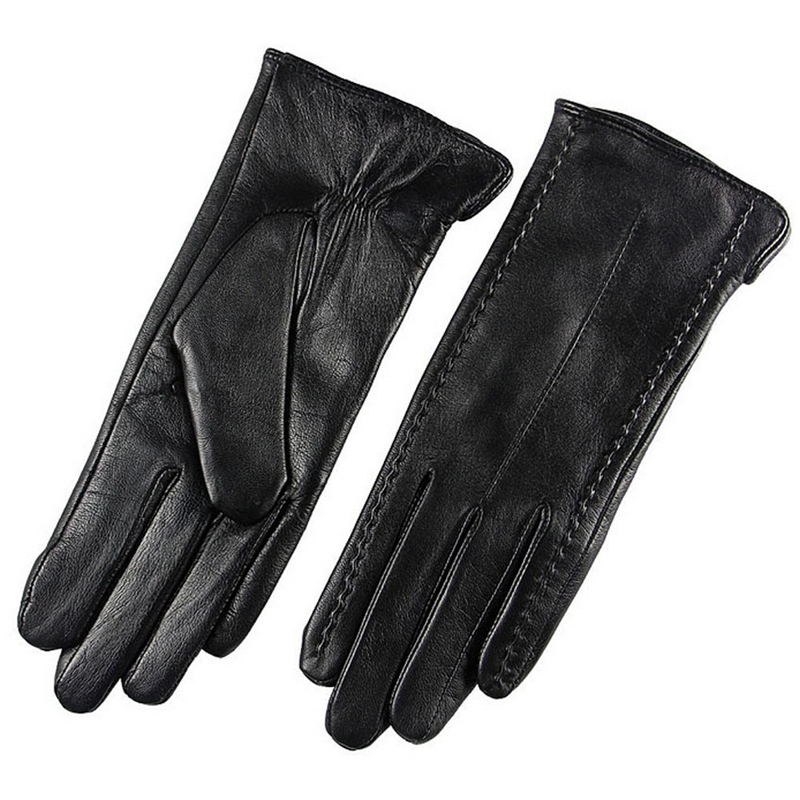 Real Leather Gloves Female Hig - Leather Driving Glove avaliação e preço
