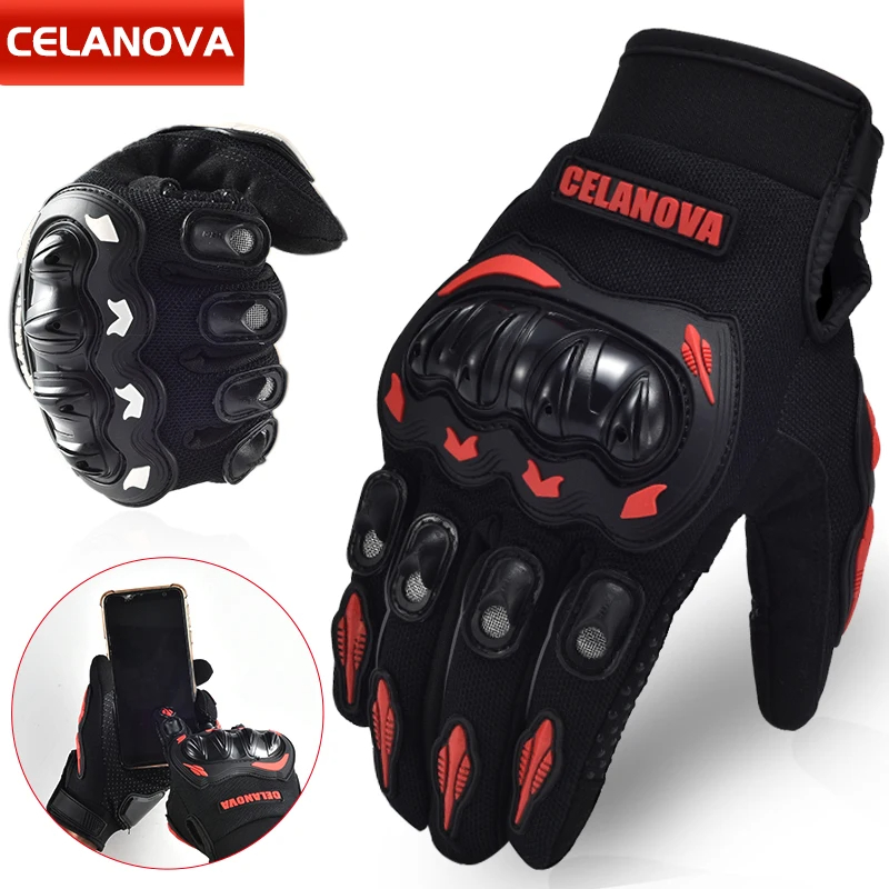 New Men Bicycle Motorcycle Glo - Motorcycle Glove Knuckle avaliação e preço